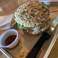 GOODNIGHT/GOOD CAUSE (Vegan mayo, cheese, and bun)  at Hopdoddy Burger Bar in Corpus Christi