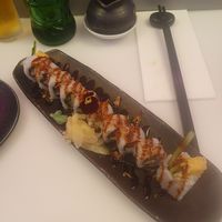 Crispy tofu uramaki at Unagi Street Food in Wilmslow