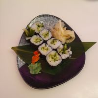 Cucumber hosomaki at Unagi Street Food in Wilmslow