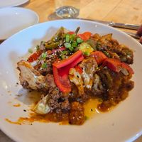 Bang bang cauliflower at Agricola Eatery in Princeton