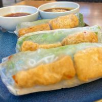 Tofu summer rolls  at Nom Vietnamese Kitchen in Helsinki
