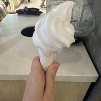 Coconut rice based soft serve   at IKEA - Causeway Bay in Hong Kong Island