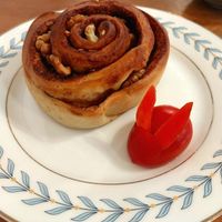 Cinnamom roll at YIPU VEGAN in Taichung