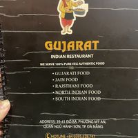   at Gujarat Indian Restaurant in Da Nang