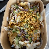 chaat  at Vegan Dhaba in Birmingham