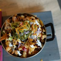 Chaat at Vegan Dhaba in Birmingham