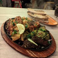 Mixed grill was AMAZING! at Vegan Dhaba in Birmingham