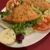 Samosas at Taj Mahal Restaurante  in La Seu Durgell
