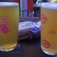 Leith Juice IPA & Anarchy Junkyard IPA at Microbus Gateshead in Gateshead