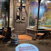 Zoom in for the Happy Cow window decal   at Microbus Gateshead in Gateshead