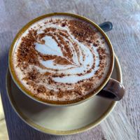 Chai latte  at Elephant Lounge in Neston