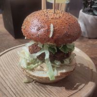 Avocado Burger with beyond patty at Submarine Burger - Bogoviceva in Zagreb