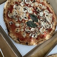 Now also with vegan mozzarella (possibly vanozza)  at Pizza Electric - Delivery & Takeaway in Hamburg