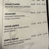 Menu labeled and with prices  at Antonino's Pizza & Pasta in Pozos