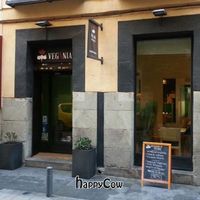 Entry to Vegania at Vegania Restaurante in Madrid