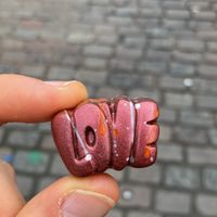 Vegan praline   at Lindy's Patisserie in Soest