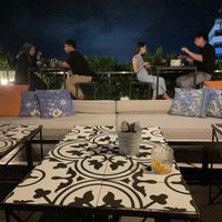 rooftop dining at Balin Roofgarden in Sandakan