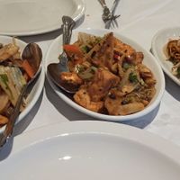 Our vegan mains at Kam Sang  in Scarborough