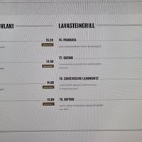 Speisekarte at Hellas Taverna in Untermeitingen