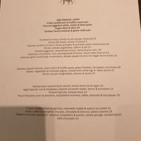 Vegan Menu June 2024 at Maha Restaurant in Melbourne