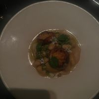 Orange potatoes at Maha Restaurant in Melbourne