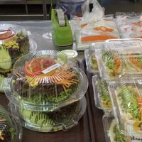 Delicious vegan food   at Tawanthong Restaurant and Shop in Khon Kaen