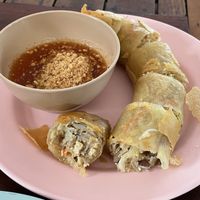 Spring roll  at Tawanthong Restaurant and Shop in Khon Kaen