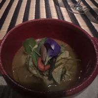 Palm fruit soup!   at Kroya in Siem Reap