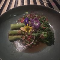 Spicy broccolini (no egg to be vegan)   at Kroya in Siem Reap