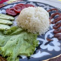 Rice  at Art Cafe Norgis in Samarkand