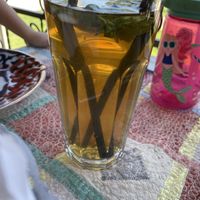 Ice tea  at Art Cafe Norgis in Samarkand