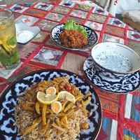  at Art Cafe Norgis in Samarkand