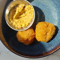 Vegan bitterballen at VADERLOOS in Delft