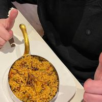 Content father (feat. biryani, quite small portion)  at Veg Nation  in Utrecht