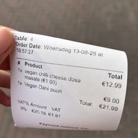 bill  at Veg Nation  in Utrecht