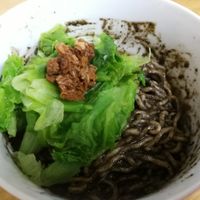 sesame noodles at De'an Su Shi Fang - 德安素食坊 in Hualien