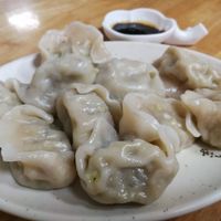 dumplings at De'an Su Shi Fang - 德安素食坊 in Hualien