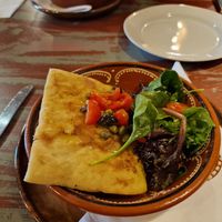 Vegan garlic bread at Bonjardim Boutique Hotel in Nesperal