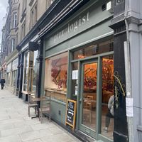 Outside   at Pizzologist in Edinburgh