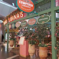 Beautiful Entrance! at DOH - Comptoir Libanais  in Doha