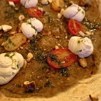 Vegan Pizza "fresca Vegana" at Sapori di Casa in Bologna