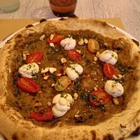 Vegan Pizza "fresca Vegana" at Sapori di Casa in Bologna