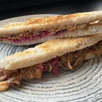 The magic mushroom melt, 10.99 lev  at Street Food in Sofia