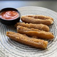 Melty goodness (mozzarella sticks), 7.49 lev  at Street Food in Sofia