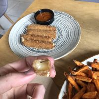 Inside the stick!   at Street Food in Sofia