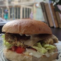 Tofu Burger #Veganuary at Street Food in Sofia