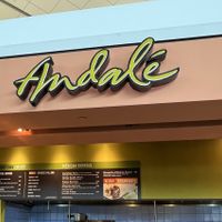 Andale sign  at SFO - Andalé - T2 in San Francisco