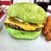 Vegan Wulf burger   at Wulf Burger in Dallas