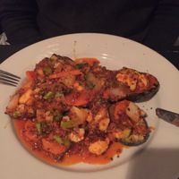 Stuffed zucchini  at Sir Edmond Halley's Restaurant and Freehouse in Charlotte