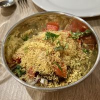 Potato/Lentil patty appetizer  #Veganuary at Namaste Nola in New Orleans